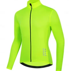 WOSAWE Spring and Autumn Men's Cycling Long Sleeve Top Quick Dry Breathable Moisture Transferring Sports Top Cycling Jersey BL248