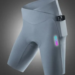 WOSAWE spring and summer cycling shorts solid colour comfortable breathable quick drying outdoor sports slim fit shorts BT189