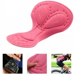 WOSAWE Women's Cycling Shorts Pad Bike Pad Mountain Bike MTB Road Bike Cycling Sports 3D Pad Breathable Anatomic Design Moisture Wicking Black Pink Silicone Clothing Apparel Bike Wear