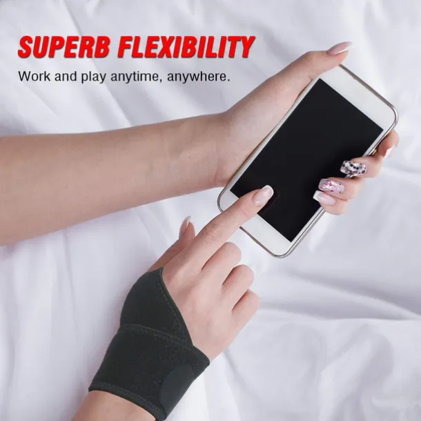 Wrist Brace for Carpal Tunnel, Comfortable and Adjustable Wrist Support Brace for Arthritis and Tendinitis, Wrist Compression Wrap for Pain Relief, Fit for Both Left Hand and Right Hand