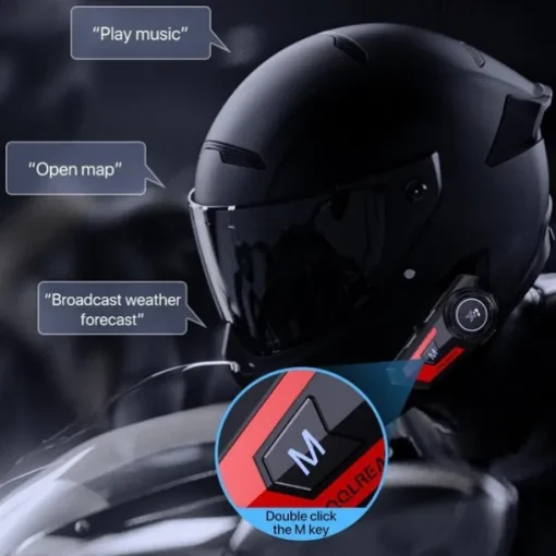 X7 Bluetooth 5.0 Motorcycle Helmet Headset Headphone Wireless Motorcycle Handsfree Stereo Earphone MP3 Speaker Waterproof