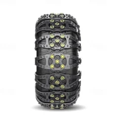 4X Snow Chains Auto Traction Aid Snow Ice Tire Spikes Snow Chain Winter