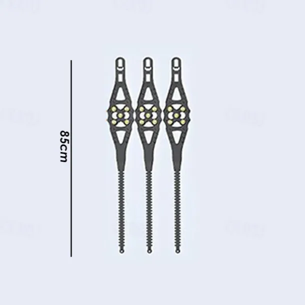 4X Snow Chains Auto Traction Aid Snow Ice Tire Spikes Snow Chain Winter