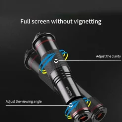 48x Super Telephoto Zoom Mobile Phone Lens Powerful Monocular Metal Telescope Mobile HD Telephoto Lens With Tripod For Camping