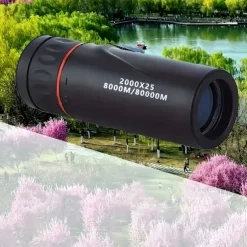 2000x25 10X HD Magnification Monocular 3.6 Inch High Power Telescope - Perfect Photo Gift
