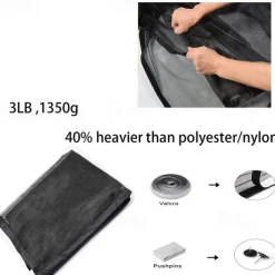 16x7FT/8x7FT Garage Screen Door Magnetic Garage Door Screen Magnetic Closure Fiberglass Garage Screen Doors for 2 Car Garage Pull Down for Patio, Porch, Window to Keep Bugs Out