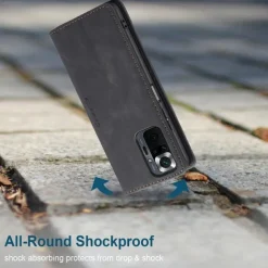 Xiaomi Full Body Case Leather Wallet Card Redmi K30S redmi k30 pro Mi 11 Lite Note 10 Pro Max Wallet Card Holder Flip Solid Colored PU Leather TPU