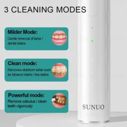 XIAOMI Youpin SUNUO T12 Pro Visual Ultrasonic Irrigator Dental Calculus Oral Teeth Tartar Eliminator Cleaner Removal Teeth Whitening