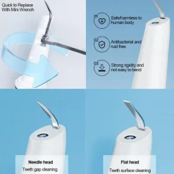 XIAOMI Youpin SUNUO T12 Pro Visual Ultrasonic Irrigator Dental Calculus Oral Teeth Tartar Eliminator Cleaner Removal Teeth Whitening