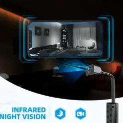 Y11 IP Camera 4K Mini Wireless Motion Detection Remote Access IR-cut Indoor Support 128 GB