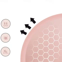 Yoga Ball 25cm Exercise Ball Pregnancy Birthing Ball Chair Flexible Seating Ball Pilates Thickened Anti-Burst Balance Ball for Fitness Workout with Inflator Pump