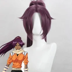 Yoruichi Shihouin Purple Cosplay Party Wigs Halloween Wigs