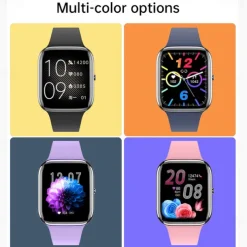 Y9PRO Smart Watch 1.85'' Smartwatch Fitness Running Watch Bluetooth Call Pedometer Reminder Blood Sugar Heart Rate Monitoring Music Playback Compatible with Android iOS Men Women