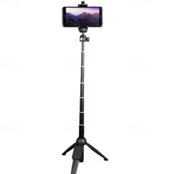Yunteng Extendable Selfie Stick Tripod Monopod with Bluetooth Remote Shutter Universal for iPhone XS X 7plus Smartphones Gopro