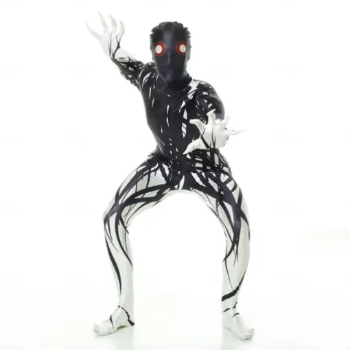 Zalgo Monster Halloween Cosplay Costume Bodysuits Carnival Costume Full Body Suit Cosplay Kid's Adults' Men's Boys' Carnival Masquerade Mardi Gras Performance Party Halloween Easy Halloween Costumes