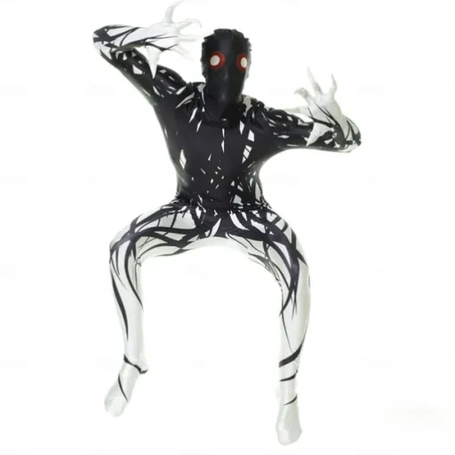 Zalgo Monster Halloween Cosplay Costume Bodysuits Carnival Costume Full Body Suit Cosplay Kid's Adults' Men's Boys' Carnival Masquerade Mardi Gras Performance Party Halloween Easy Halloween Costumes