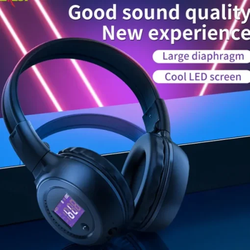 Zealot B570 Wireless Headphones fm Radio Over Ear Bluetooth Stereo Earphone Headset for Computer PhoneSupport TF card AUX