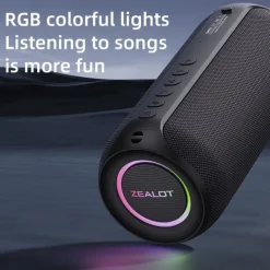 ZEALOT S32 max Outdoor Speaker Bluetooth Speaker Bluetooth USB TF Card Outdoor Waterproof Stereo Sound Speaker For PC Laptop Mobile Phone