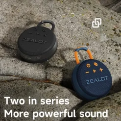 ZEALOT S77 Outdoor Speaker Bluetooth Speaker Bluetooth TF Card Outdoor Waterproof Stereo Sound Speaker For PC Laptop Mobile Phone