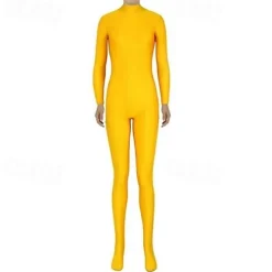 Zentai Suits Catsuit Skin Suit Carnival Costume Full Body Suit Men's Women's Sex Solid Colored Spandex Lycra Costume for Adults'