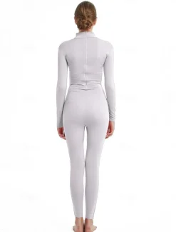 Zentai Suits Cosplay Costume Catsuit Carnival Costume Full Body Suit Men's Women's Sex Solid Colored Spandex Lycra Costume for Halloween Carnival Masquerade Adults'