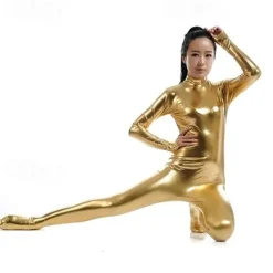 Zentai Suits Cosplay Costume Catsuit Carnival Costume Full Body Suit Men's Women's Sex Sexy Costume Solid Colored Spandex Latex Costume for Halloween Adults'