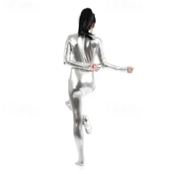 Zentai Suits Cosplay Costume Catsuit Carnival Costume Full Body Suit Men's Women's Sex Sexy Costume Solid Colored Spandex Latex Costume for Halloween Adults'