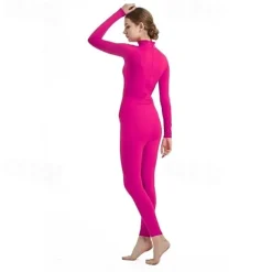 Zentai Suits Cosplay Costume Bodysuit Carnival Costume Full Body Suit Women's All Boys' Cosplay Solid Color Lycra Spandex Costume for Halloween Carnival Children's Day Kid's Adults'