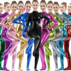 Zentai Suits Cosplay Costume Catsuit Catwoman Carnival Costume Full Body Suit Women's Cosplay Sexy Costume Solid Color Spandex Lycra Costume for Masquerade Adults'