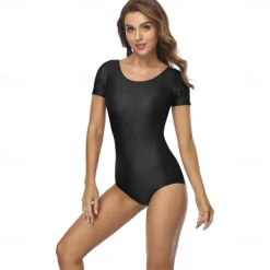 Zentai Suits Cosplay Costume Skin Suit Ninja Carnival Costume Full Body Suit Kings Day Women's Leotards Sexy Costume Solid Color Spandex Lycra Costume for Halloween Carnival Masquerade Adults'