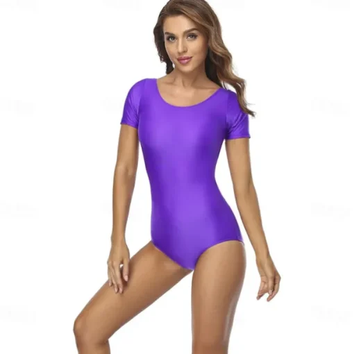 Zentai Suits Cosplay Costume Skin Suit Ninja Carnival Costume Full Body Suit Kings Day Women's Leotards Sexy Costume Solid Color Spandex Lycra Costume for Halloween Carnival Masquerade Adults'
