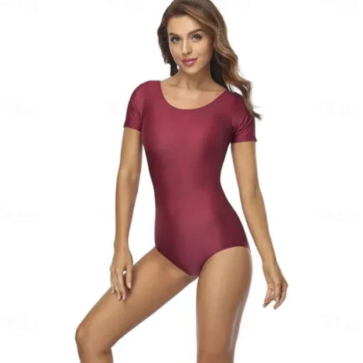Zentai Suits Cosplay Costume Skin Suit Ninja Carnival Costume Full Body Suit Kings Day Women's Leotards Sexy Costume Solid Color Spandex Lycra Costume for Halloween Carnival Masquerade Adults'