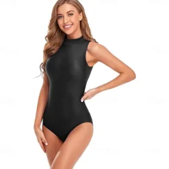 Zentai Suits Cosplay Costume Skin Suit Ninja Carnival Costume Full Body Suit Kings Day Women's Leotards Sexy Costume Solid Color Spandex Lycra Costume for Halloween Carnival Masquerade Adults'