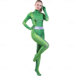 Zentai Suits Patterned Zentai Suits Cosplay Costume Ninja Carnival Costume Full Body Suit Men's Women's Boys Fashion Sexy Costume Solid Color Costume for Masquerade Adults'