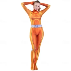 Zentai Suits Patterned Zentai Suits Cosplay Costume Ninja Carnival Costume Full Body Suit Men's Women's Boys Fashion Sexy Costume Solid Color Costume for Masquerade Adults'