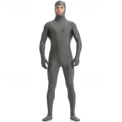 Zentai Suits Skin Suit Full Body Suit Carnival Costume Full Body Suit Men's Women's Sex Solid Colored Spandex Lycra Costume for Halloween Adults'