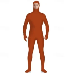 Zentai Suits Skin Suit Full Body Suit Carnival Costume Full Body Suit Men's Women's Sex Solid Colored Spandex Lycra Costume for Halloween Adults'