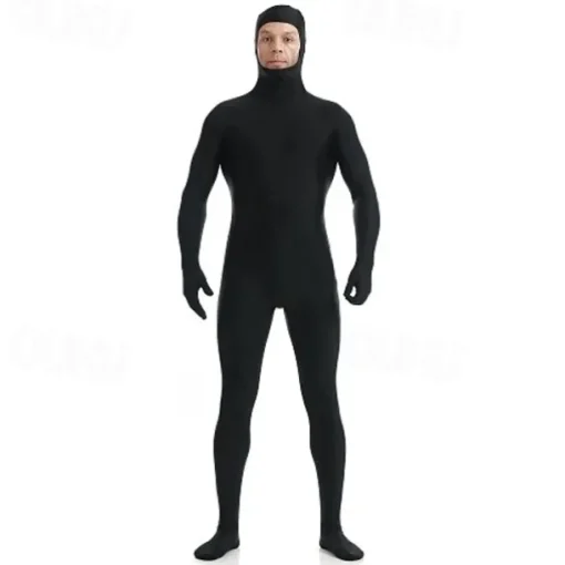 Zentai Suits Skin Suit Full Body Suit Carnival Costume Full Body Suit Men's Women's Sex Solid Colored Spandex Lycra Costume for Halloween Adults'