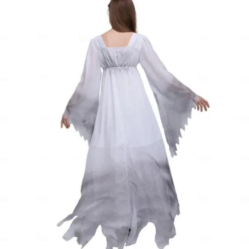Zombie Ghostly Bride Halloween Cosplay Costume Party Costume Masquerade Outfits Adults' Women's Masquerade Performance Party Halloween Easy Halloween Costumes Dress Up