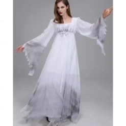 Zombie Ghostly Bride Halloween Cosplay Costume Party Costume Masquerade Outfits Adults' Women's Masquerade Performance Party Halloween Easy Halloween Costumes Dress Up