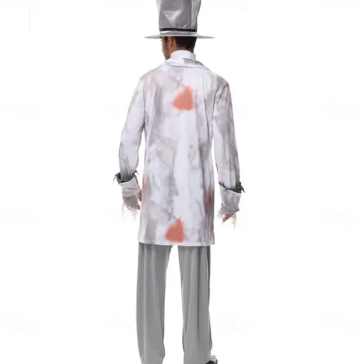 Zombie Halloween Cosplay Costume Party Costume Masquerade Outfits Cosplay Adults' Men's Carnival Masquerade Mardi Gras Performance Party Halloween Easy Halloween Costumes Dress Up