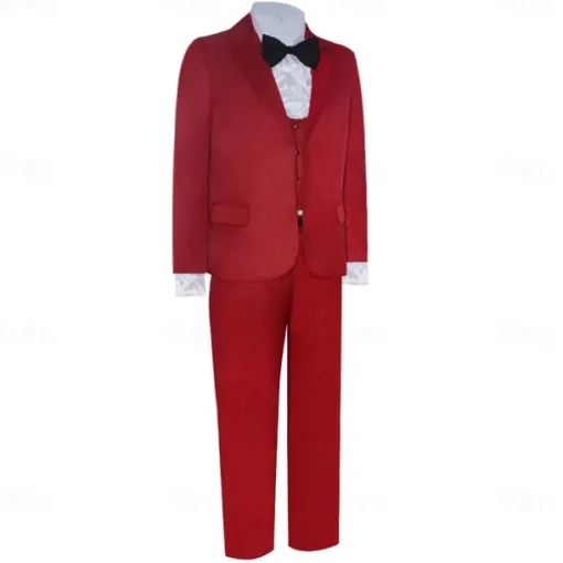 Zombie Halloween Groom Costume Beetlejuice Horror Movie Cosplay Costume Adults' Men's Masquerade Party / Evening Easy Halloween Costumes Dress Up