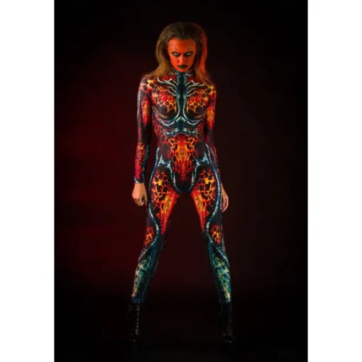 Zombie Mummy Halloween Cosplay Costume Bodysuits Full Body Catsuit Carnival Costume Full Body Suit One Piece Scary Costume Kid's Adults' Women's Masquerade Mardi Gras Party Halloween Easy Halloween