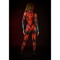 Zombie Mummy Halloween Cosplay Costume Bodysuits Full Body Catsuit Carnival Costume Full Body Suit One Piece Scary Costume Kid's Adults' Women's Masquerade Mardi Gras Party Halloween Easy Halloween