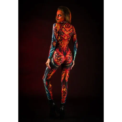 Zombie Mummy Halloween Cosplay Costume Bodysuits Full Body Catsuit Carnival Costume Full Body Suit One Piece Scary Costume Kid's Adults' Women's Masquerade Mardi Gras Party Halloween Easy Halloween