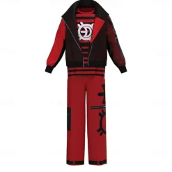 Zombie School Zombies 4 Nova Victor Addison Costume Cosplay Costume Movie Cosplay for Couple's Men's Women's Adults Kids Halloween Performance Party Halloween