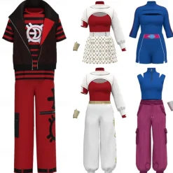 Zombie School Zombies 4 Nova Victor Addison Costume Cosplay Costume Movie Cosplay for Couple's Men's Women's Adults Kids Halloween Performance Party Halloween